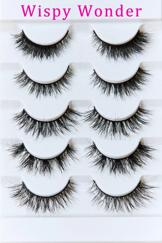SO PINK BEAUTY Marlowe Mink Eyelashes Variety Pack 5 Pairs