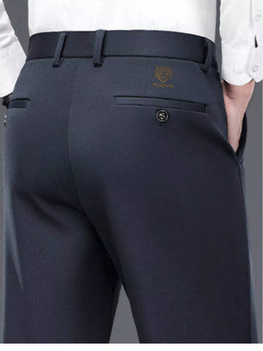 Modern Finesse Rook Men's Pocketed Thermal Straight Leg Pants