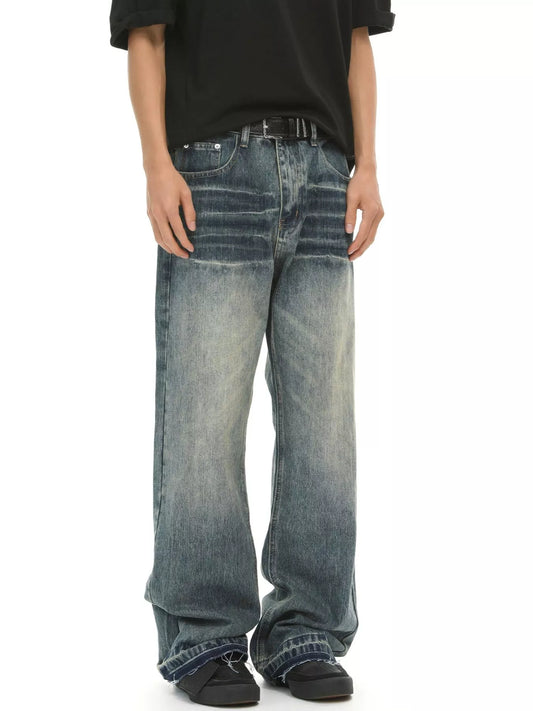 Modern Finesse Dorian Men's Loose Fit Vintage Wash Jeans