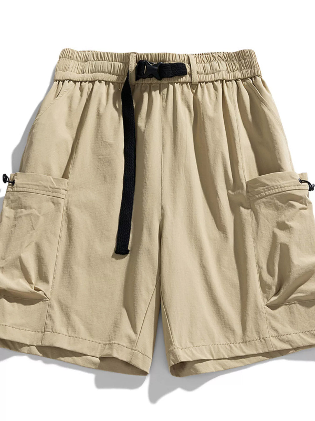 Modern Finesse Hudson Men's Drawstring Cargo Shorts — Extended Sizes