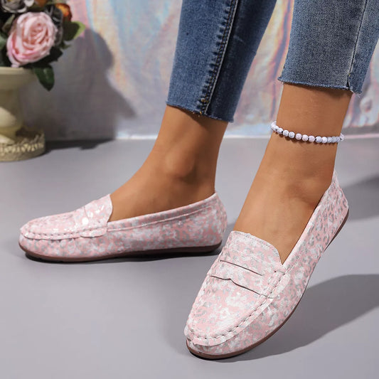Modern Finesse Reverie Floral Print Slip-Ons