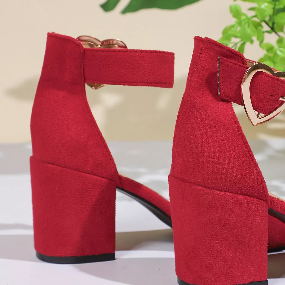 Modern Finesse Mira Open-Toe Block-Heel Sandals
