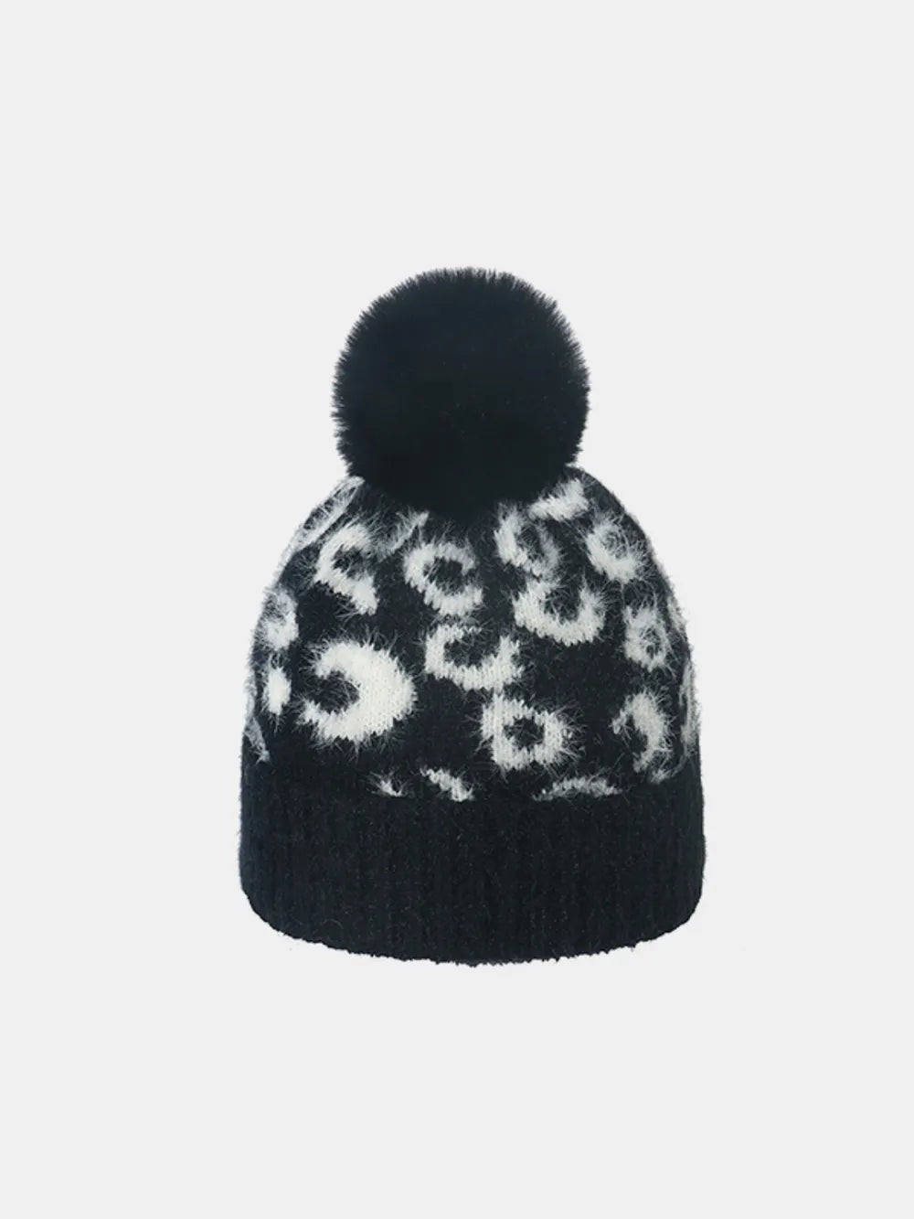 Modern Finesse Marlowe Leopard Hat with Pompom