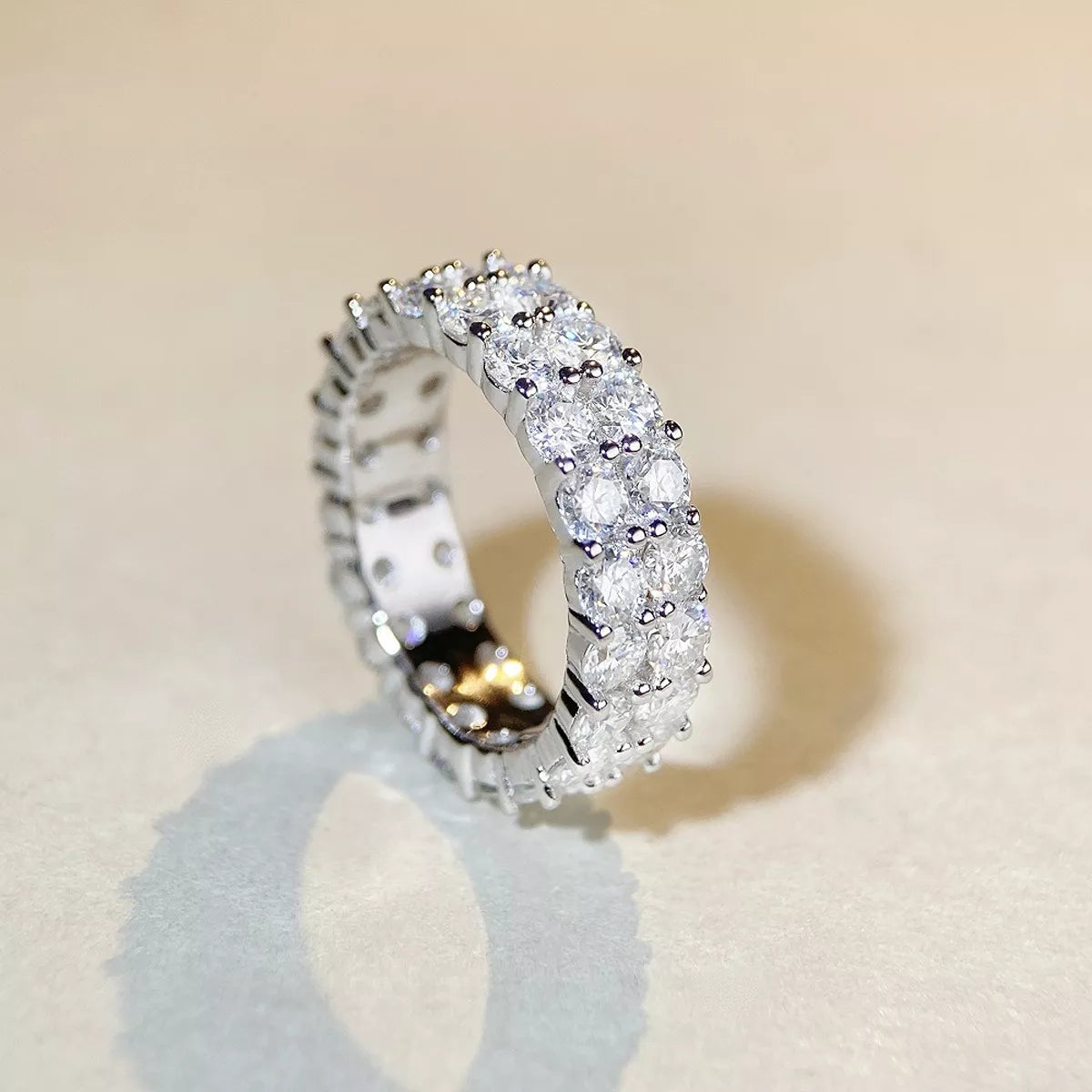 House Of Finesse Radiance Sterling Moissanite Ring