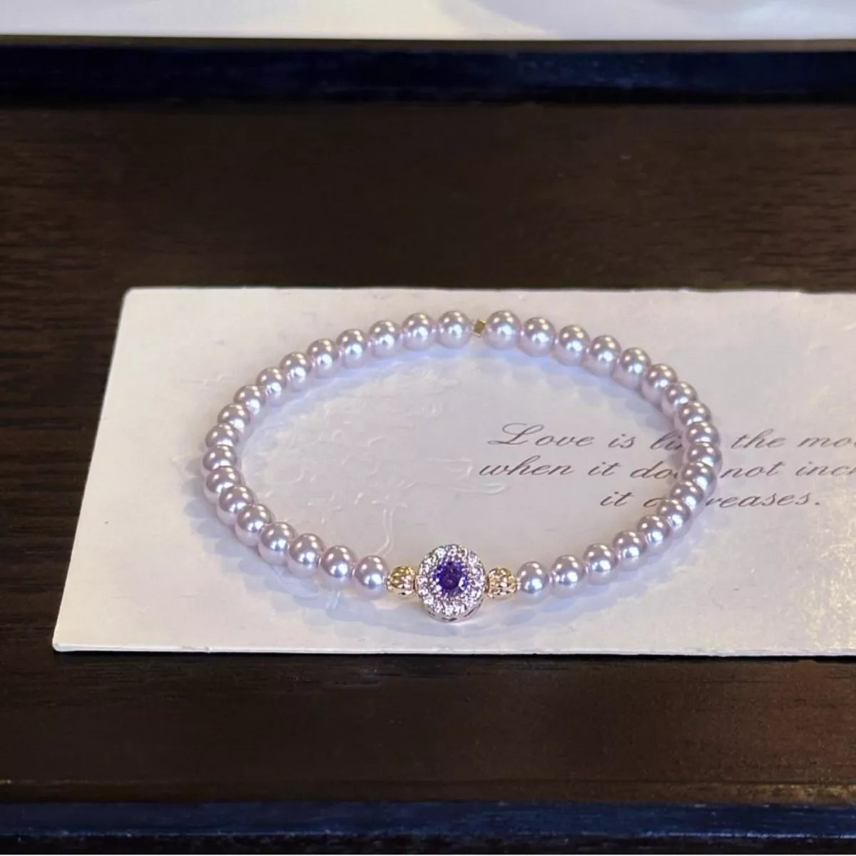 HOF Liora Alloy Pearl Bracelet