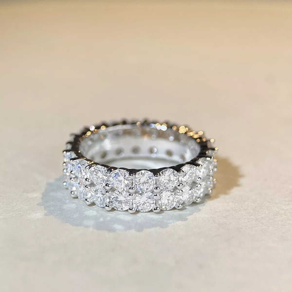 House Of Finesse Radiance Sterling Moissanite Ring