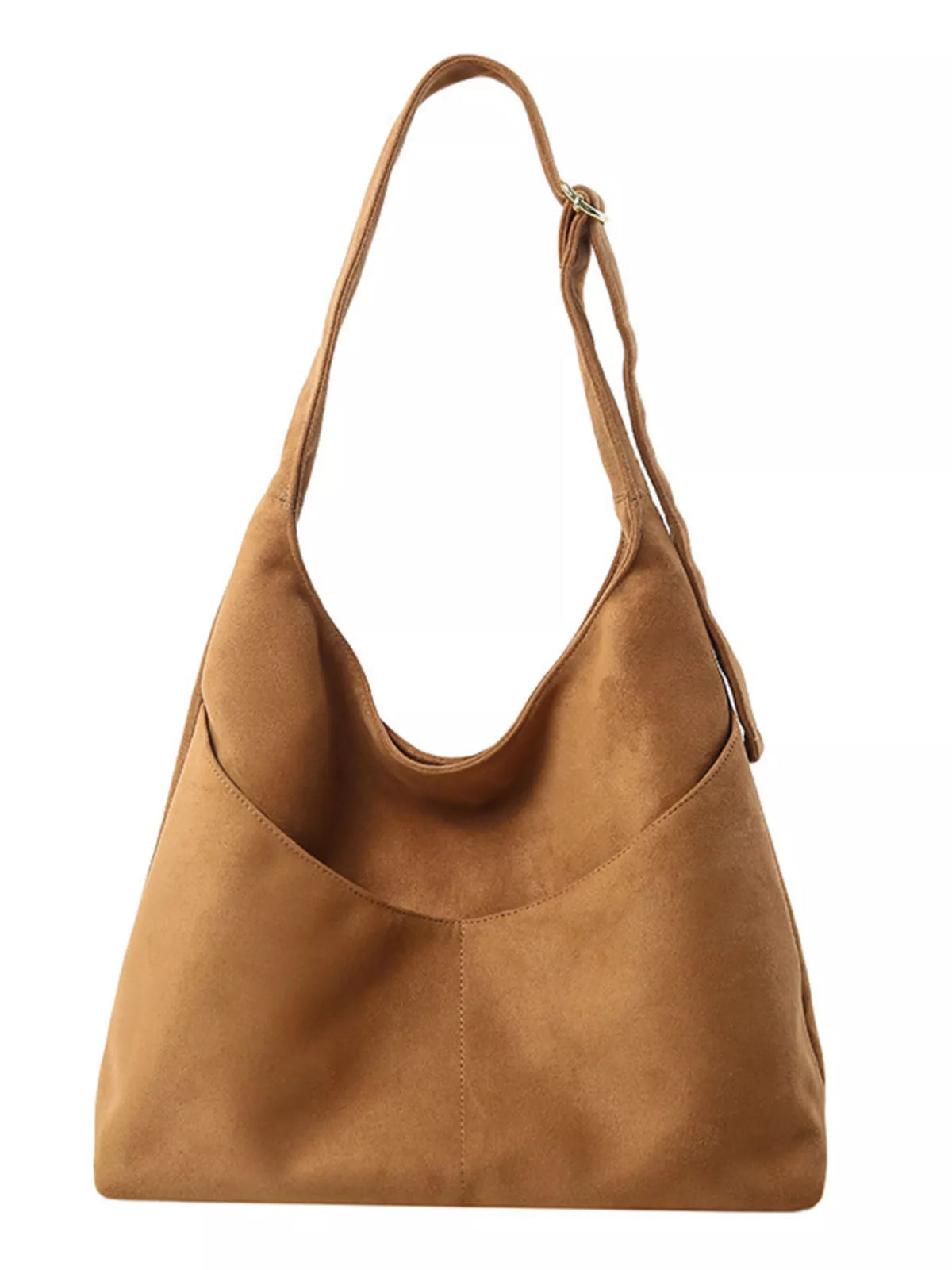 Modern Finesse Earthline Suede Shoulder Bag