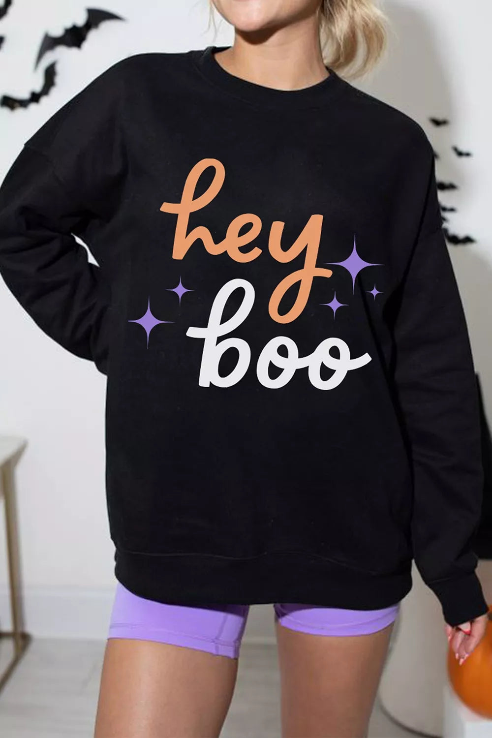 Modern Finesse Hey Boo Sweatshirt product image