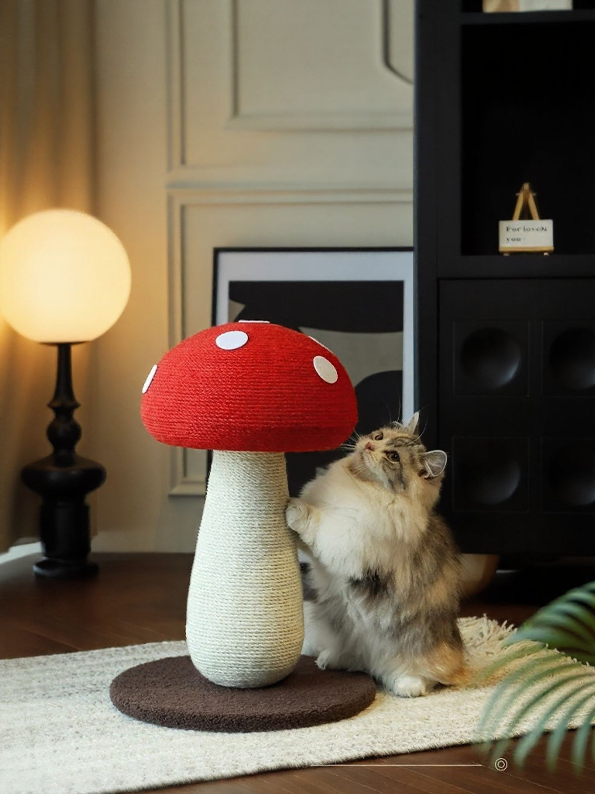 HOF Sienna Mushroom-Shaped Cat Scratching Post