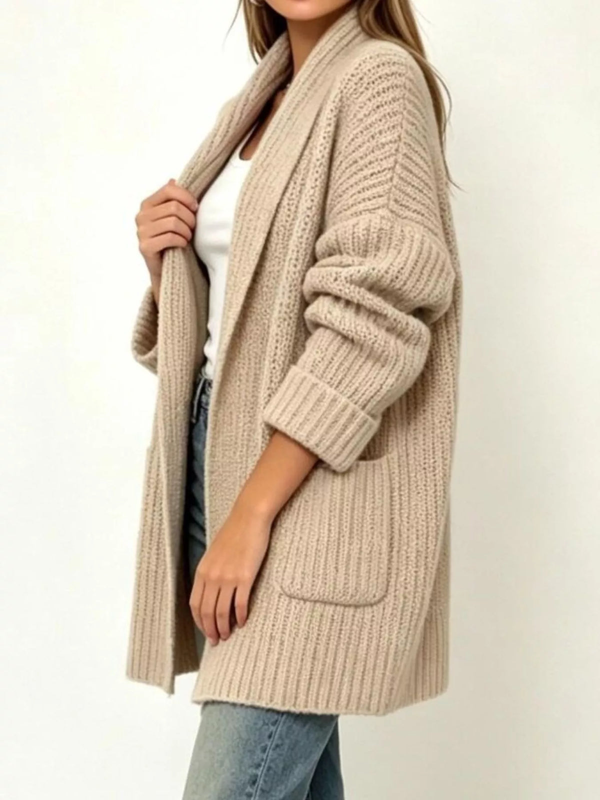 Modern Finesse Gallery Pocket Cardigan