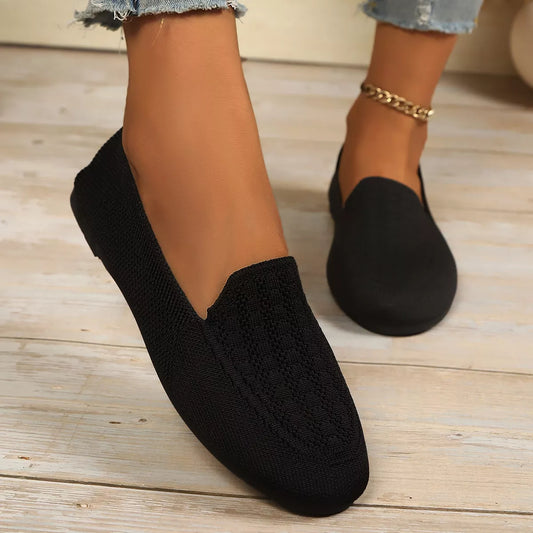 Modern Finesse Arden Breathable Knitted Slip-Ons
