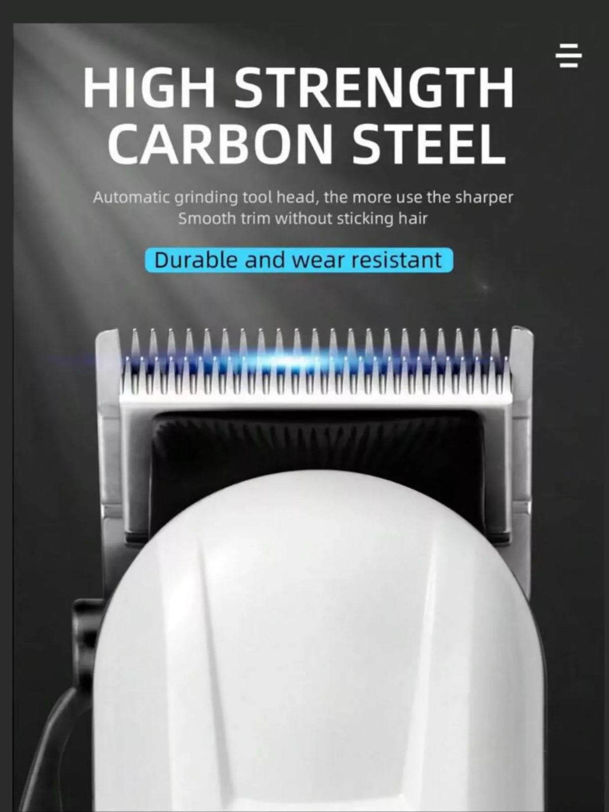 HOF Sienna Cordless Hair Clipper with LED Display