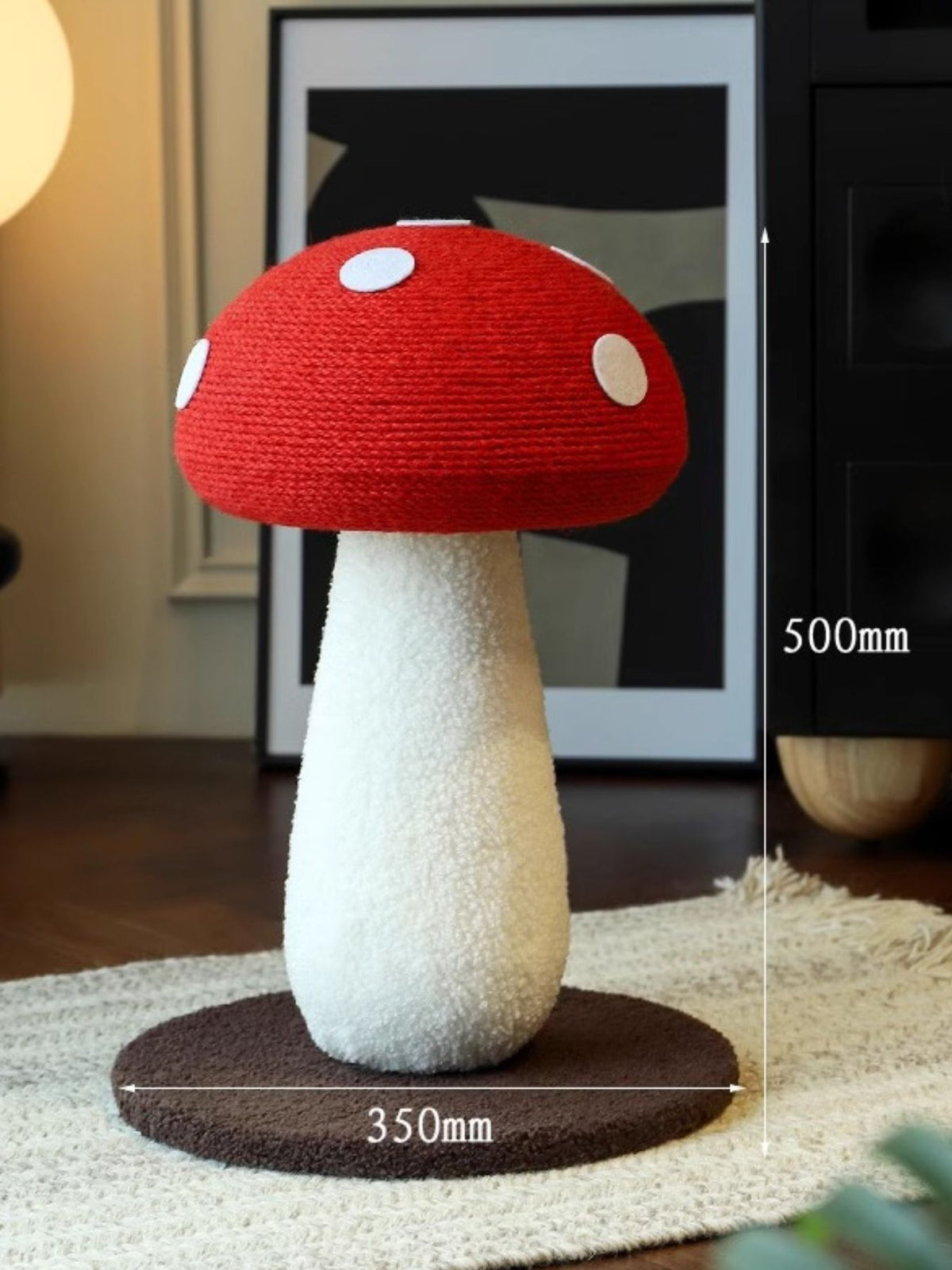 HOF Sienna Mushroom-Shaped Cat Scratching Post