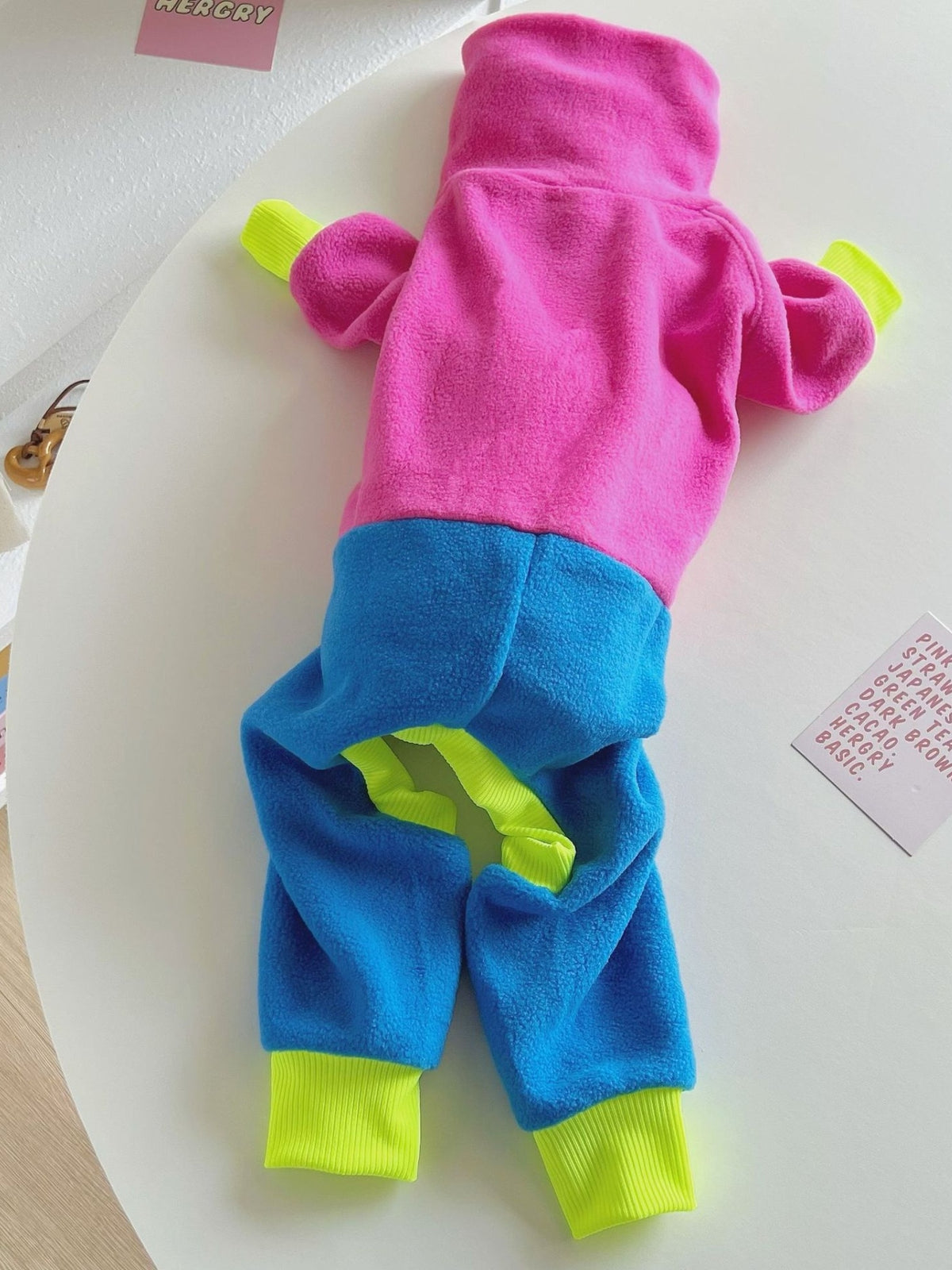 HOF Reverie Color Block Turtleneck Pet Jumpsuits — Extended Sizes