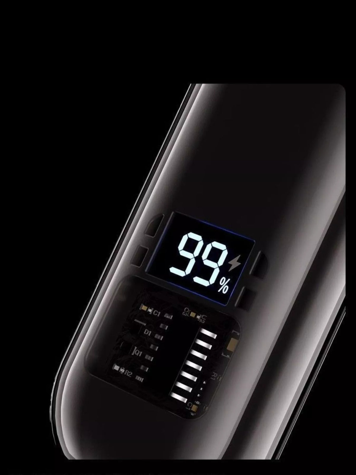 HOF Arden Rechargeable LED Display Nose Hair Trimmer