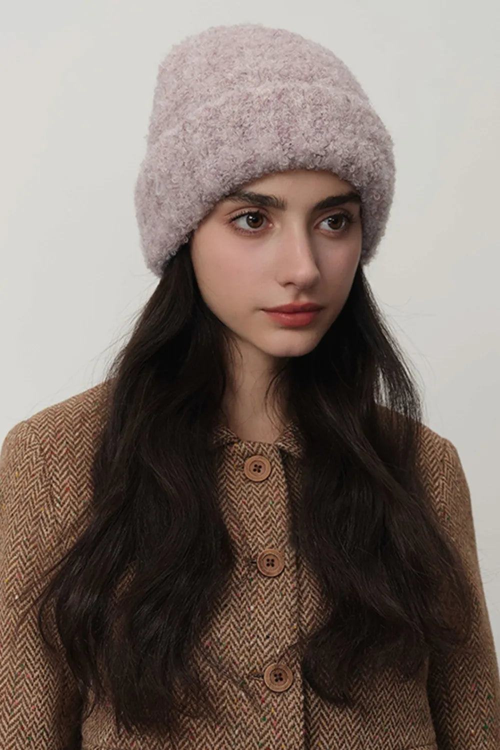 Modern Finesse Solace Solid Color Thermal Knit Hat