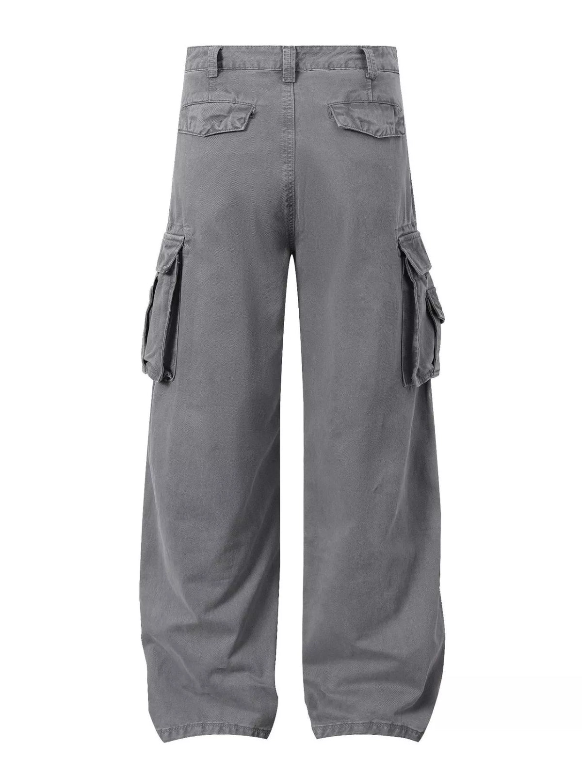 Modern Finesse Ridge Men's Vintage Washed Loose-Fit Multi-Pocket Cargo Pants