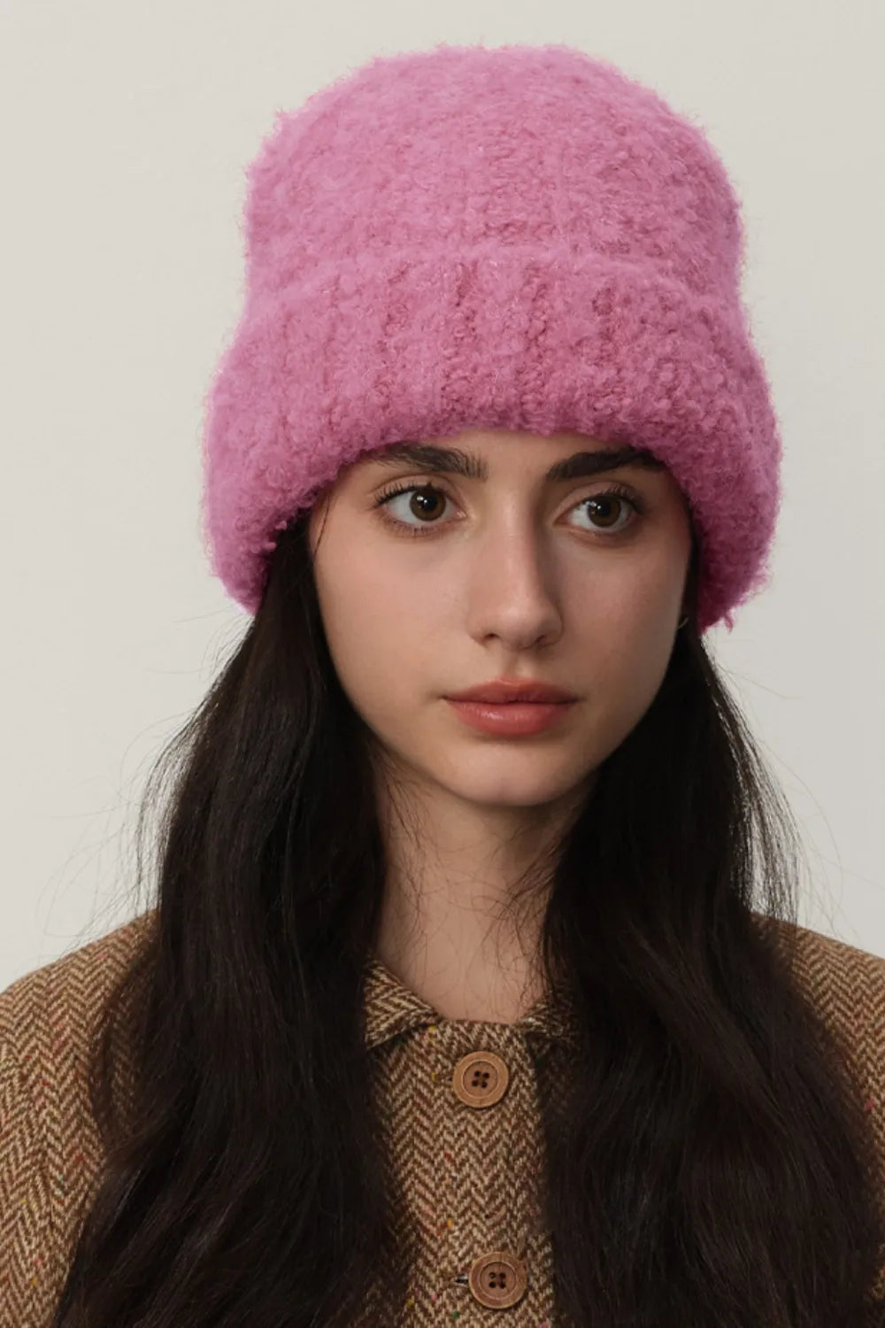 Modern Finesse Solace Solid Color Thermal Knit Hat