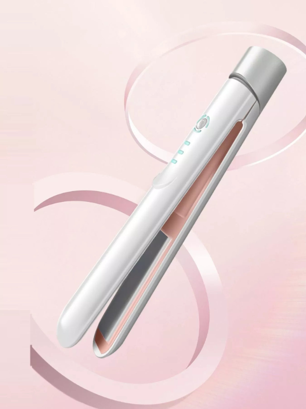 HOF Sienna Portable Cordless Hair Straightener