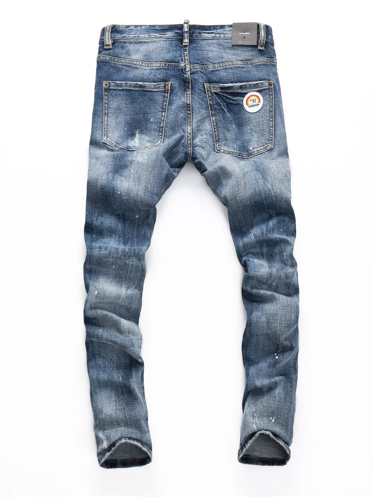 Modern Finesse Camden Men's Distressed Slim Fit Jeans