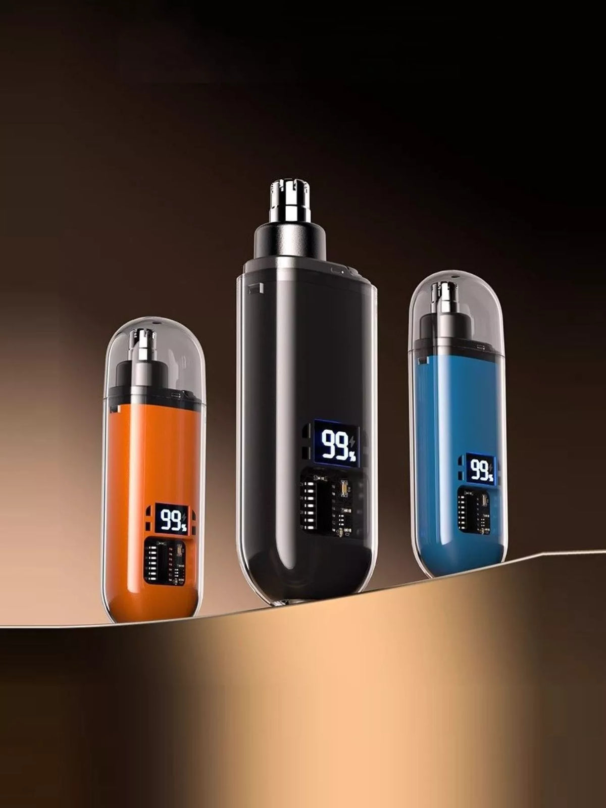 HOF Arden Rechargeable LED Display Nose Hair Trimmer