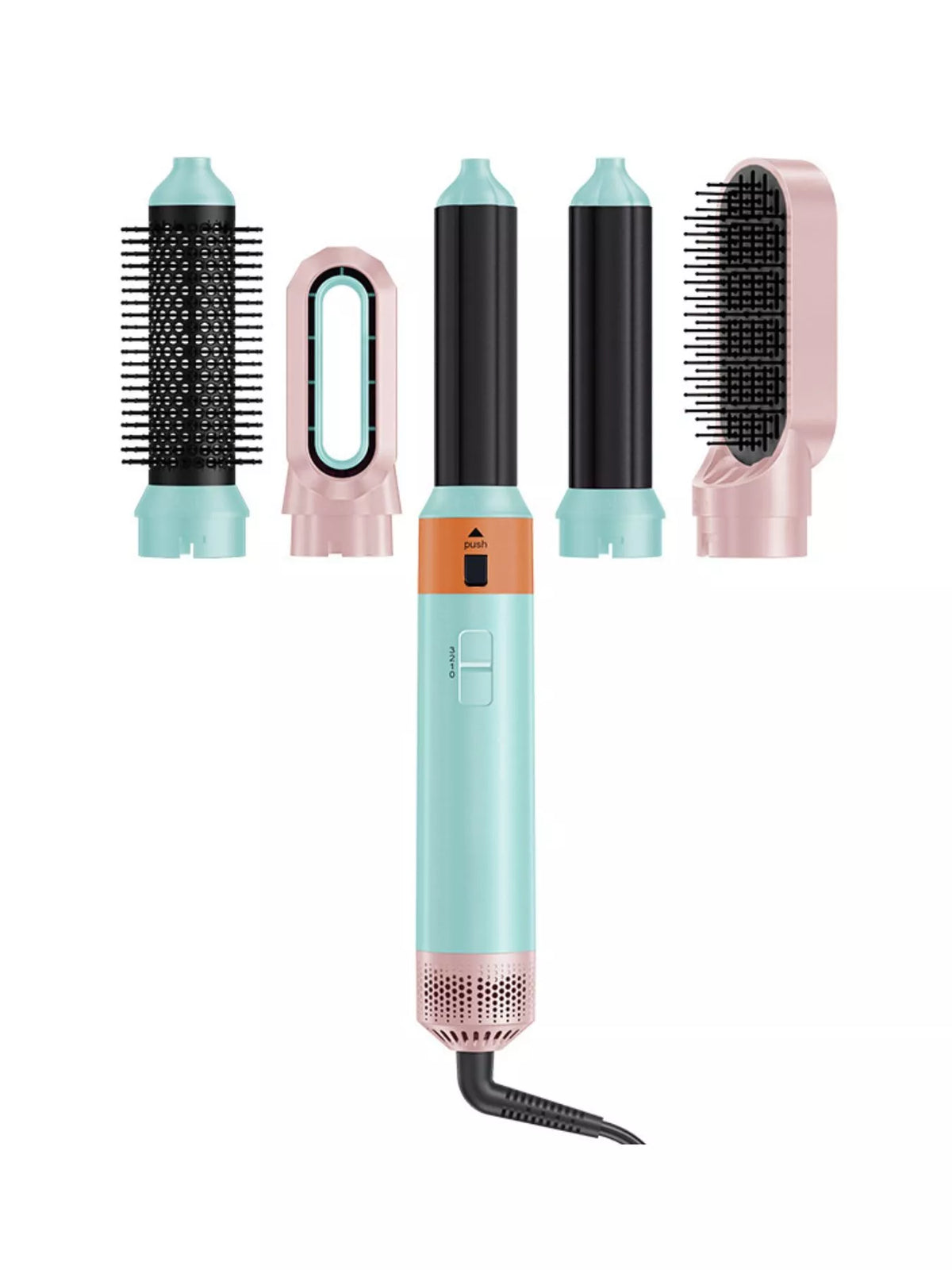 HOF Marlowe 5-in-1 Interchangeable Curling Iron Wand Set