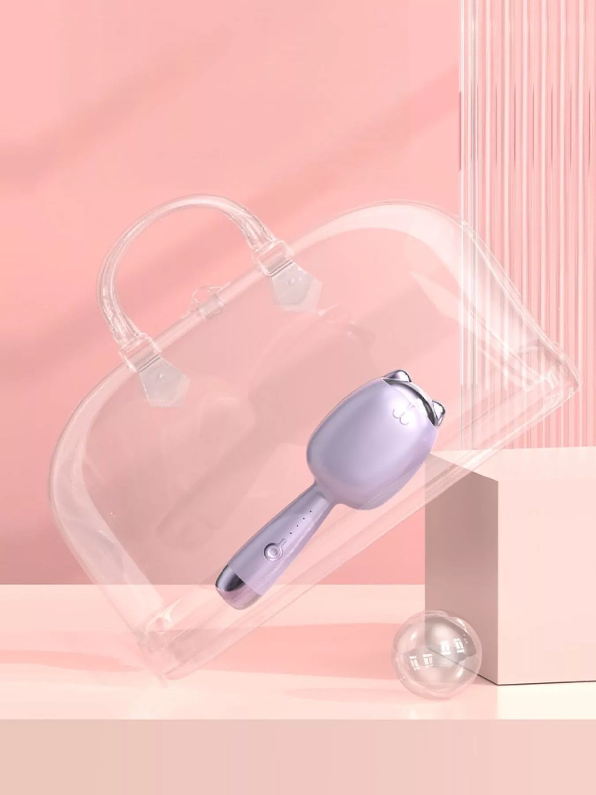 HOF Solace Cat Shaped Heated Curling Iron