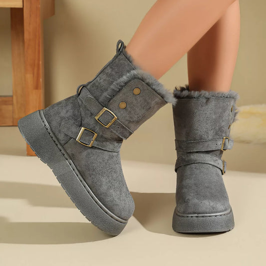Modern Finesse Sienna Round-Toe Flats Boots
