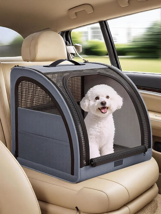 HOF Arden Portable Breathable Car Pet Cage