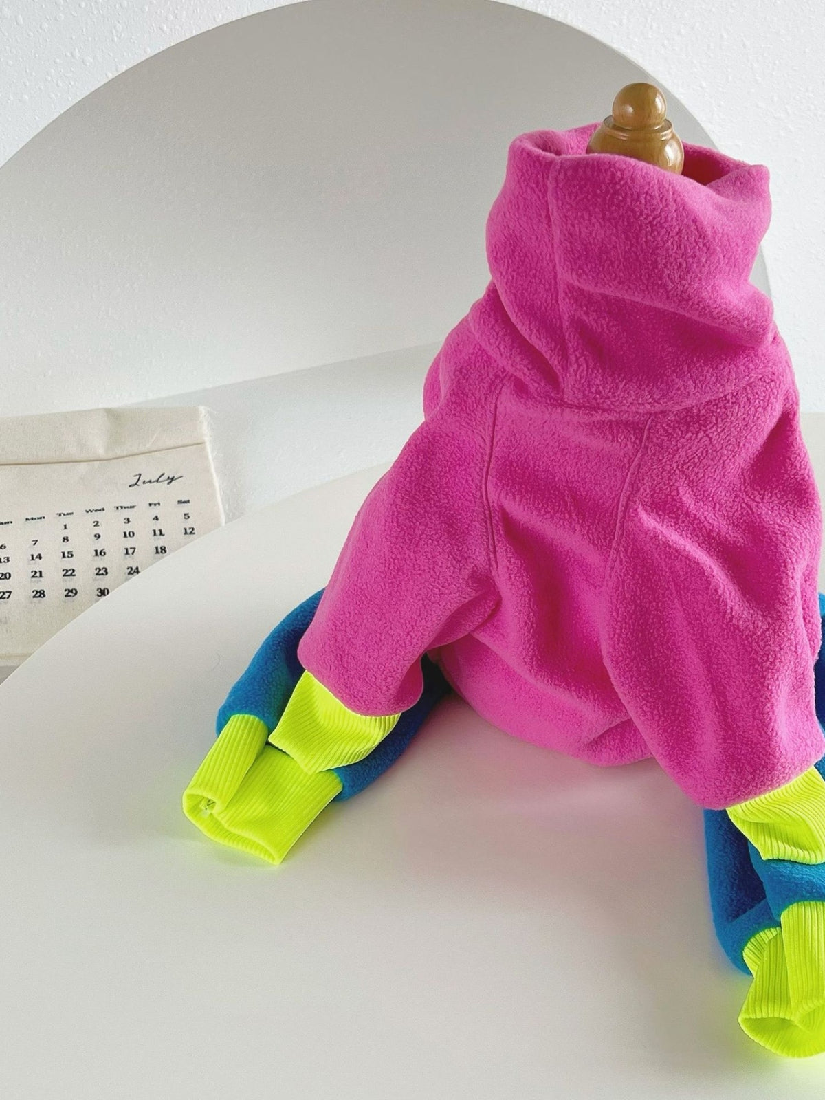 HOF Reverie Color Block Turtleneck Pet Jumpsuits — Extended Sizes
