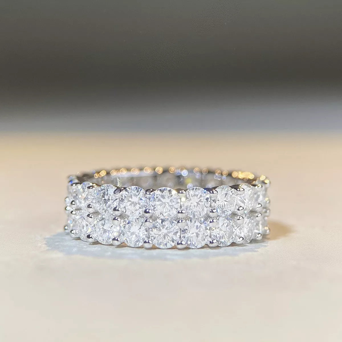 House Of Finesse Radiance Sterling Moissanite Ring