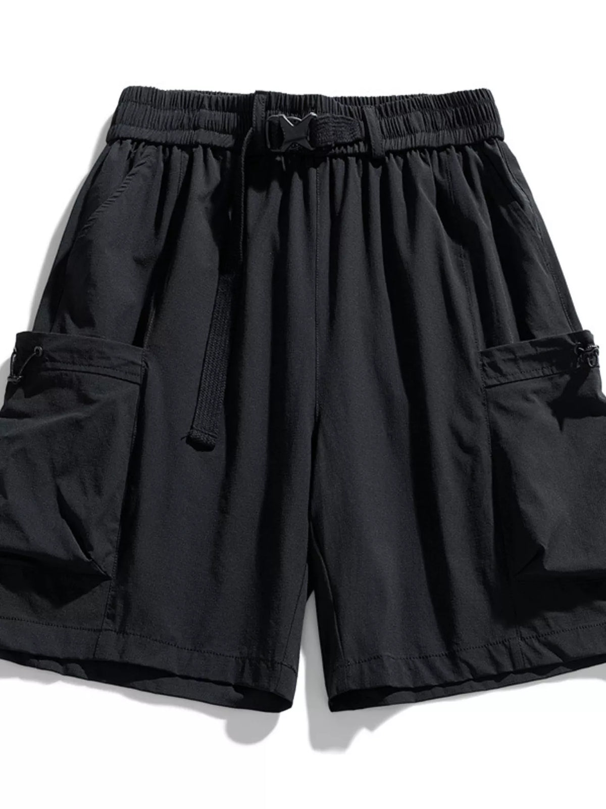 Modern Finesse Hudson Men's Drawstring Cargo Shorts — Extended Sizes