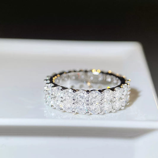 House Of Finesse Radiance Sterling Moissanite Ring