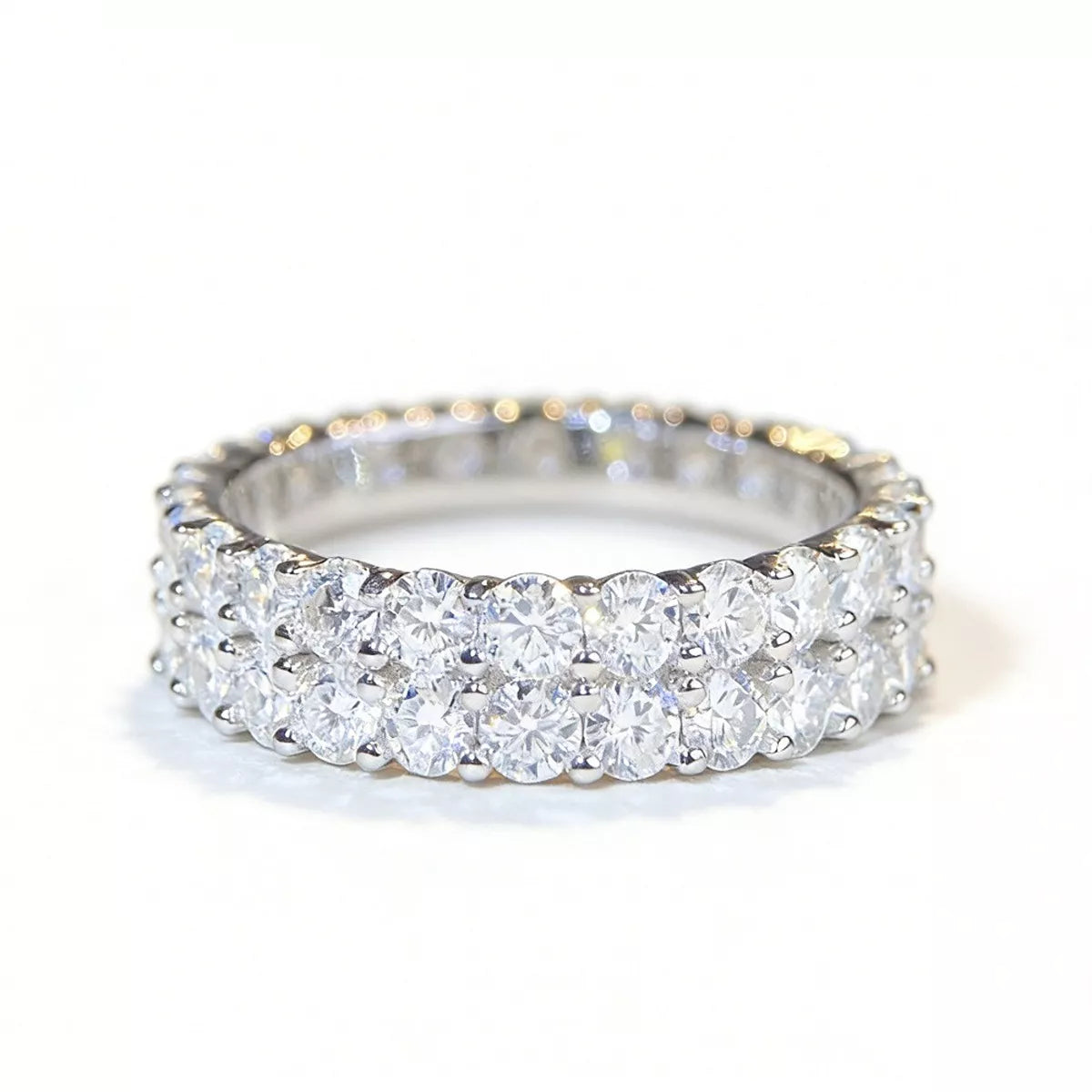 House Of Finesse Radiance Sterling Moissanite Ring