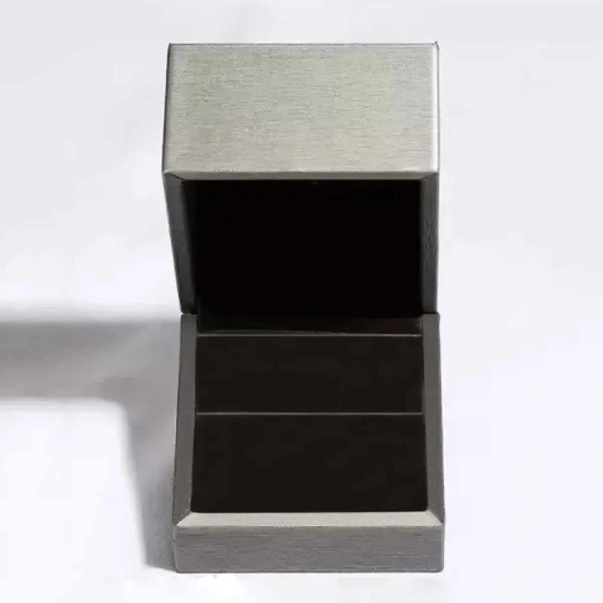 Modern Finesse Silver Halo 0.16 Carat Moissanite Ring - product image 4 of 4