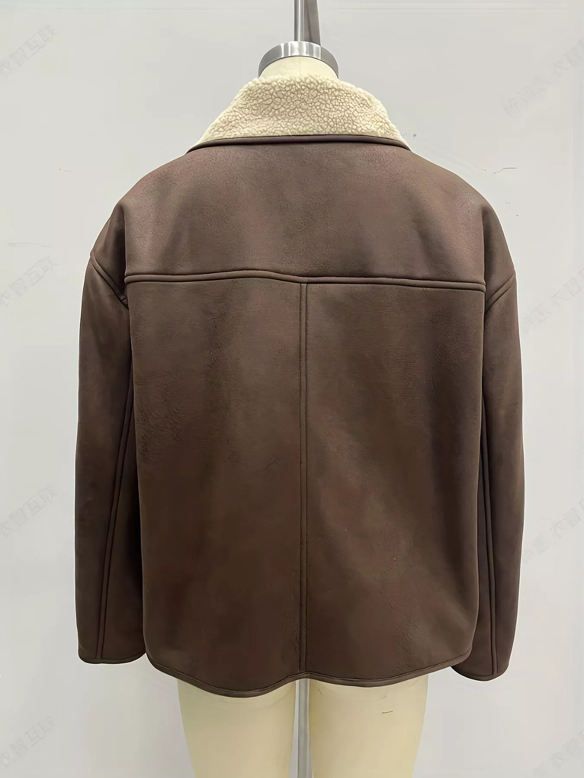 Modern Finesse Reverie Sherpa Lined Button Down Outerwear