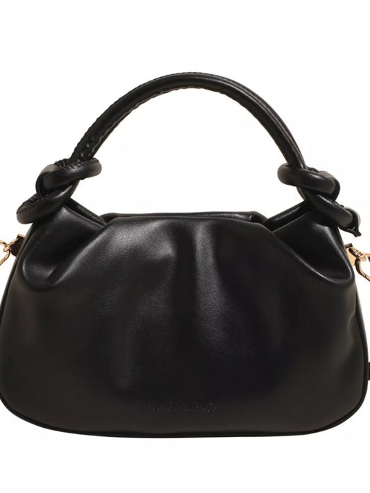 Modern Finesse Reverie Knot Handle Ruched Crossbody Bag