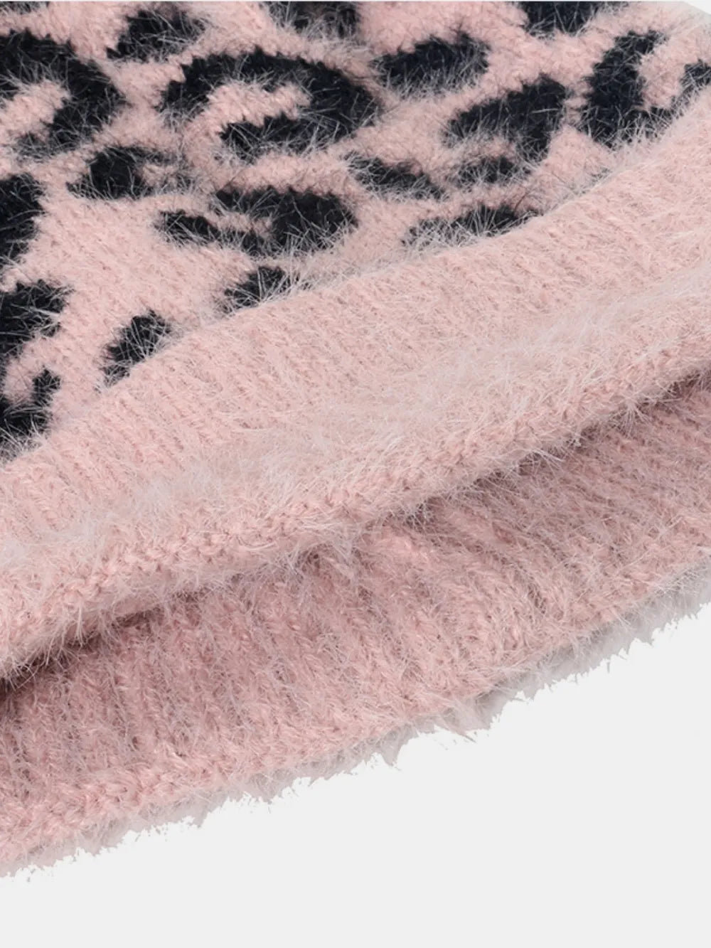 Modern Finesse Marlowe Leopard Hat with Pompom