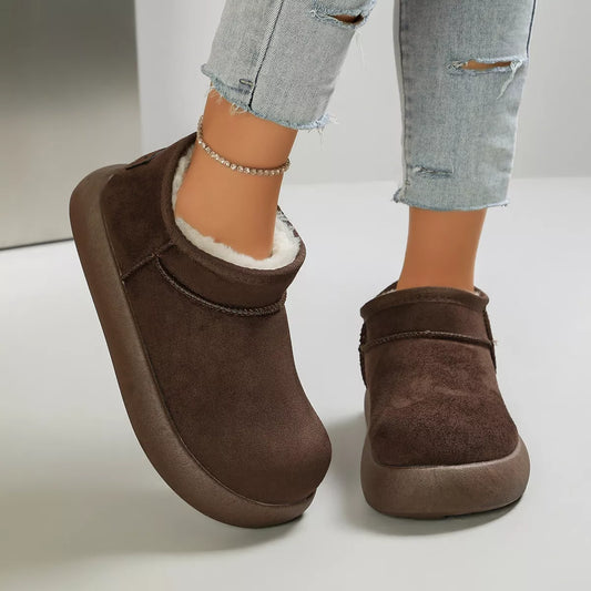 Modern Finesse Briar Plush-Lined Suede Platform Boots