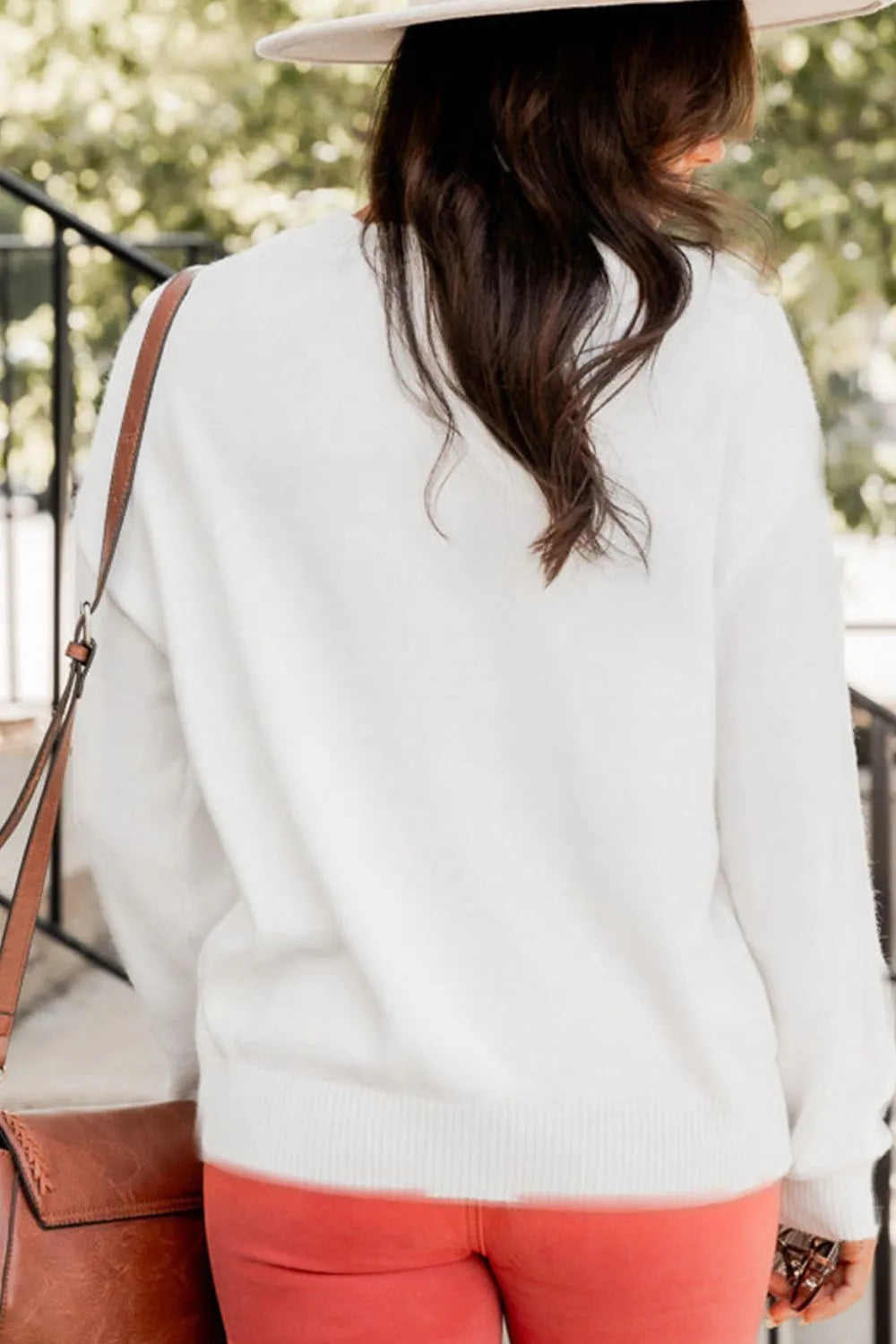 Modern Finesse Thankful Drop-Shoulder Sweater product image