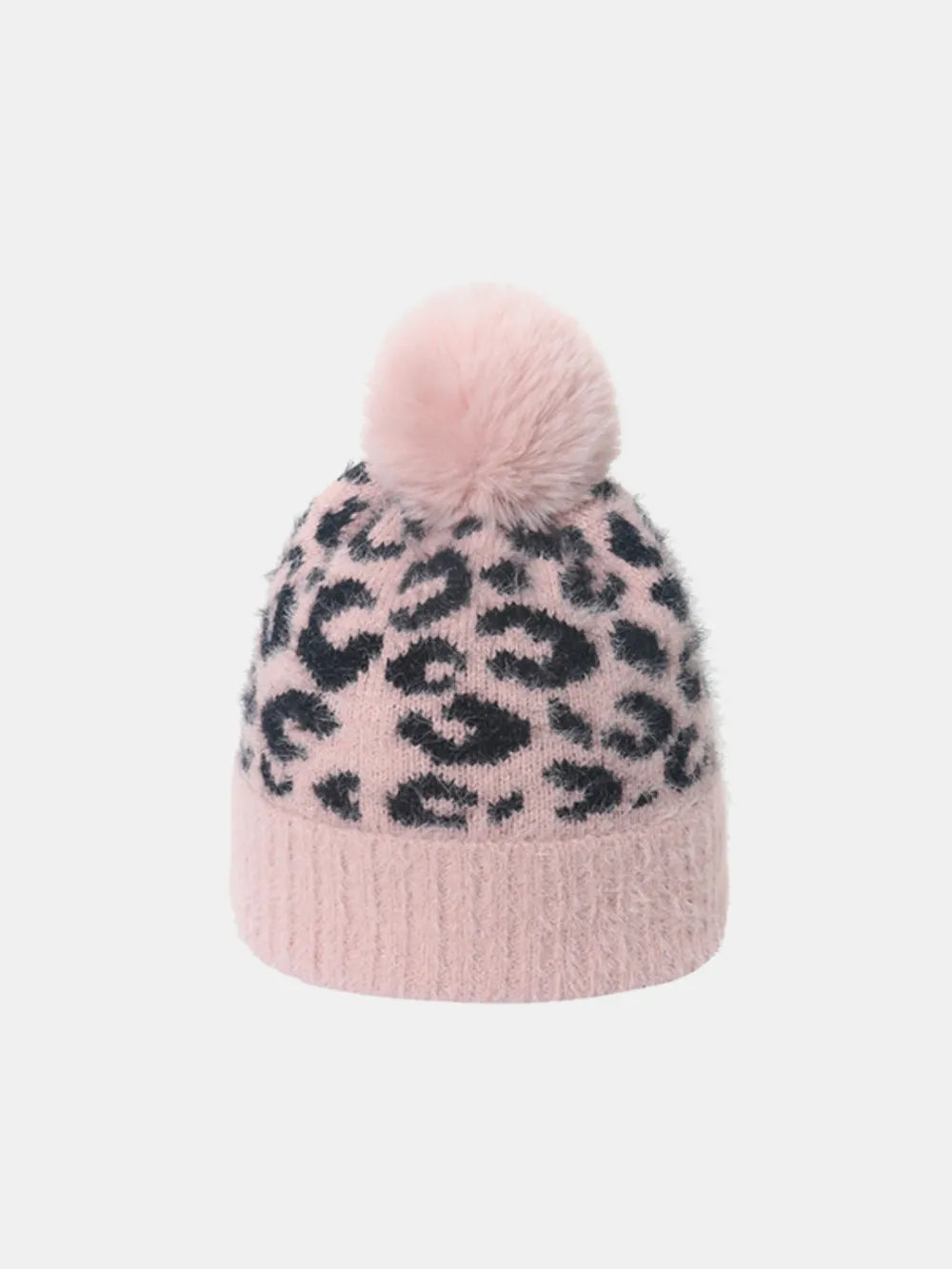 Modern Finesse Marlowe Leopard Hat with Pompom