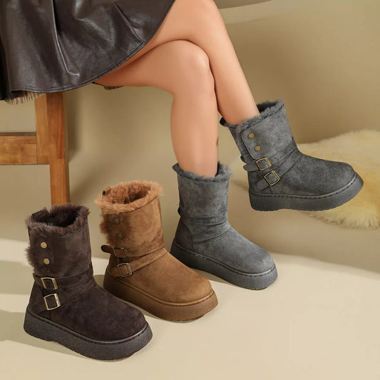 Modern Finesse Sienna Round-Toe Flats Boots