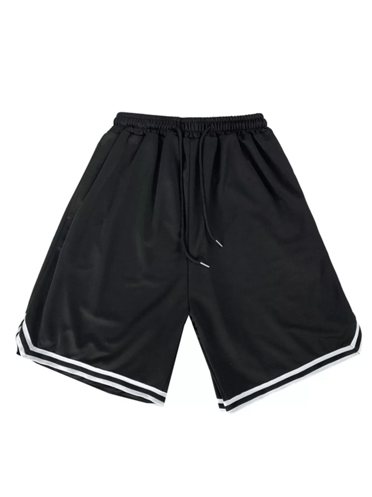 Modern Finesse Mercer Men's Drawstring Striped Shorts — Extended Sizes