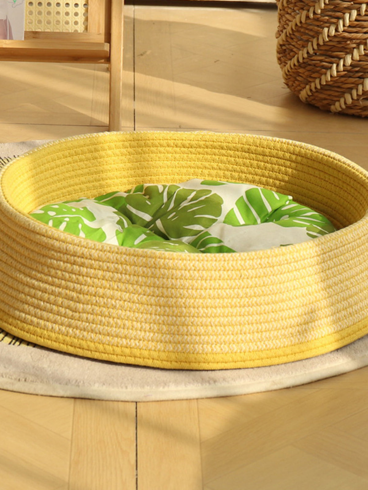 HOF Marlowe Woven Rattan Pet Nest