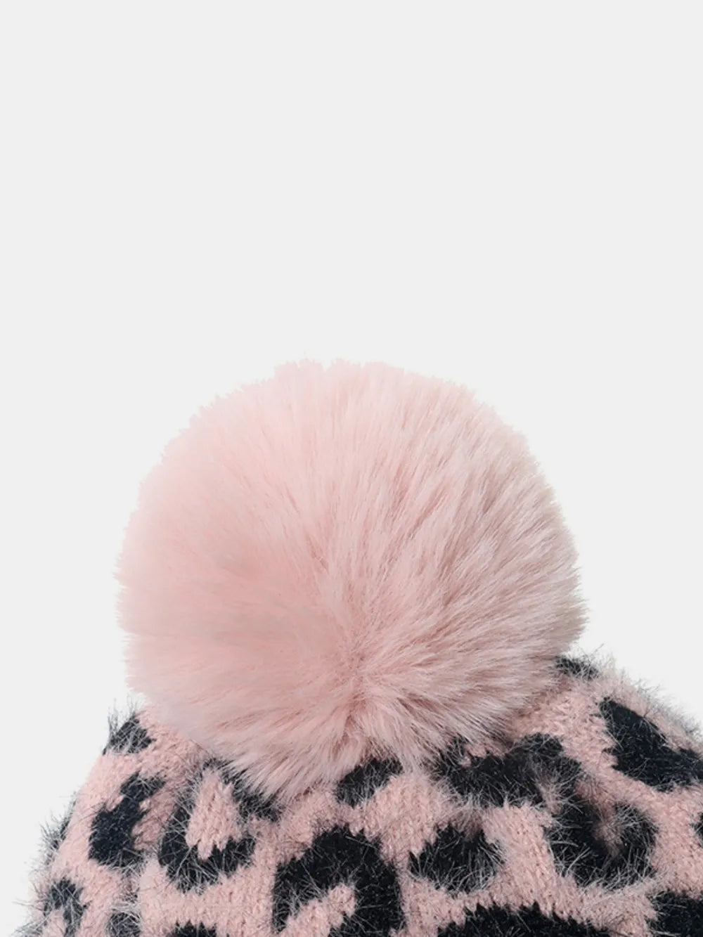 Modern Finesse Marlowe Leopard Hat with Pompom