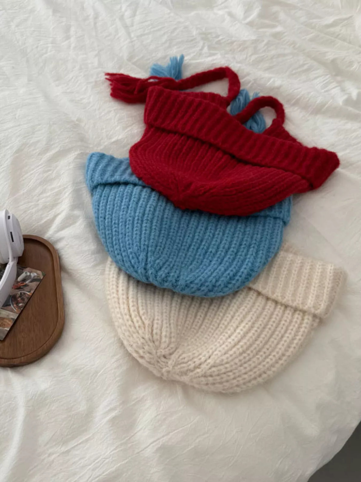Modern Finesse Marlowe Cozy Knit Braided Beanie Hat