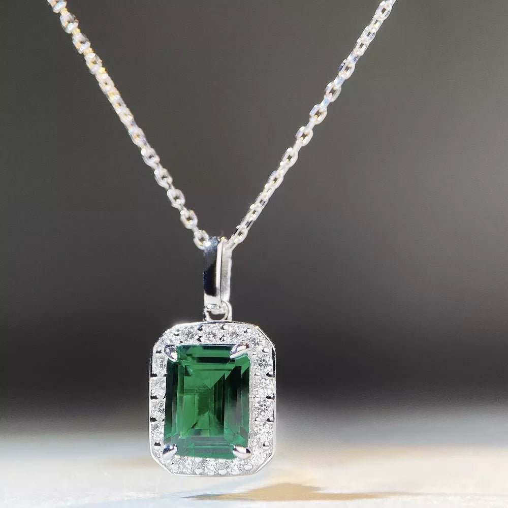House Of Finesse Devotion Sterling Zircon Cross Necklace