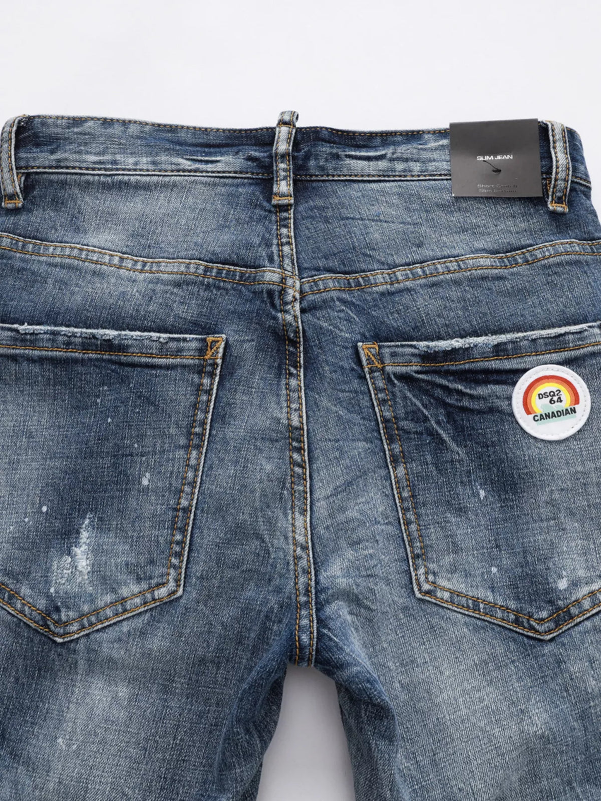 Modern Finesse Camden Men's Distressed Slim Fit Jeans