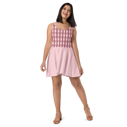 Pink Skater Dress