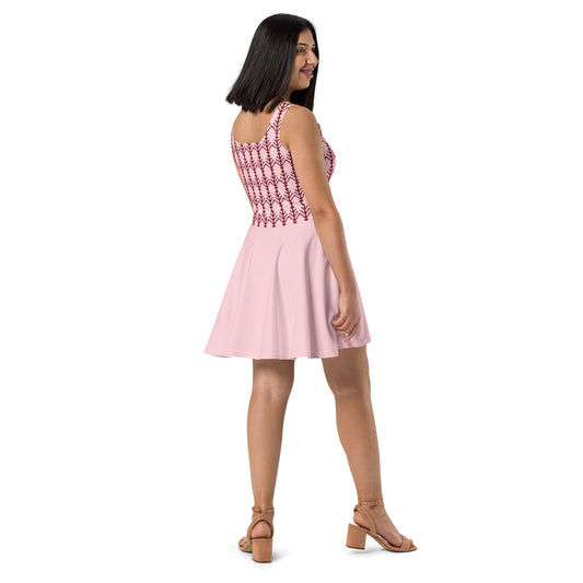 Pink Skater Dress